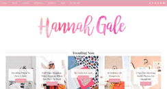 Desktop Screenshot of hannahgale.co.uk